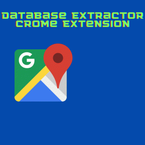 Google Map  Extractor Crome Extension